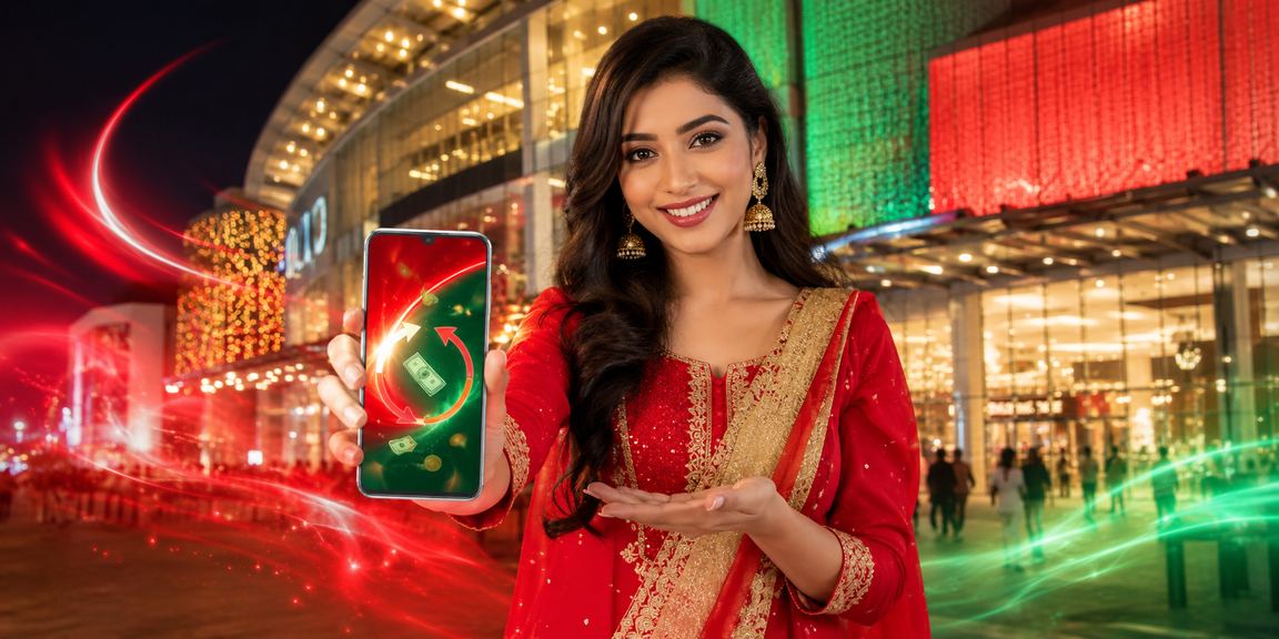 ঢাকায় ক্যাশব্যাক বোনাস লাল-সবুজ পরিবেশ