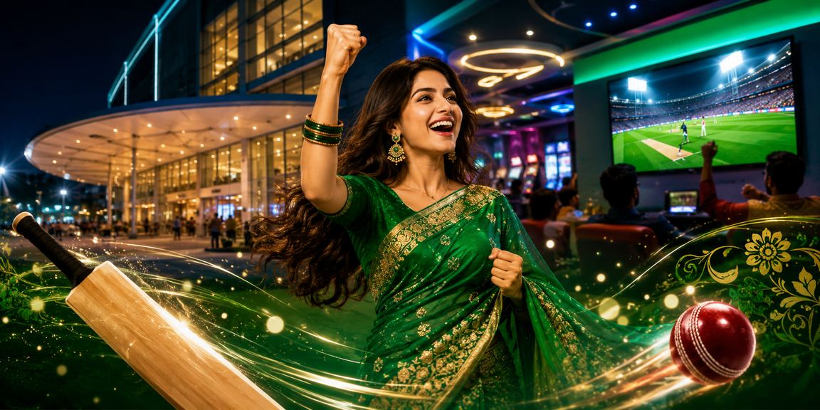 ঢাকায় ক্রিকেট বেটিংয়ে অংশগ্রহণকারী শাড়ি পরিহিত নারী